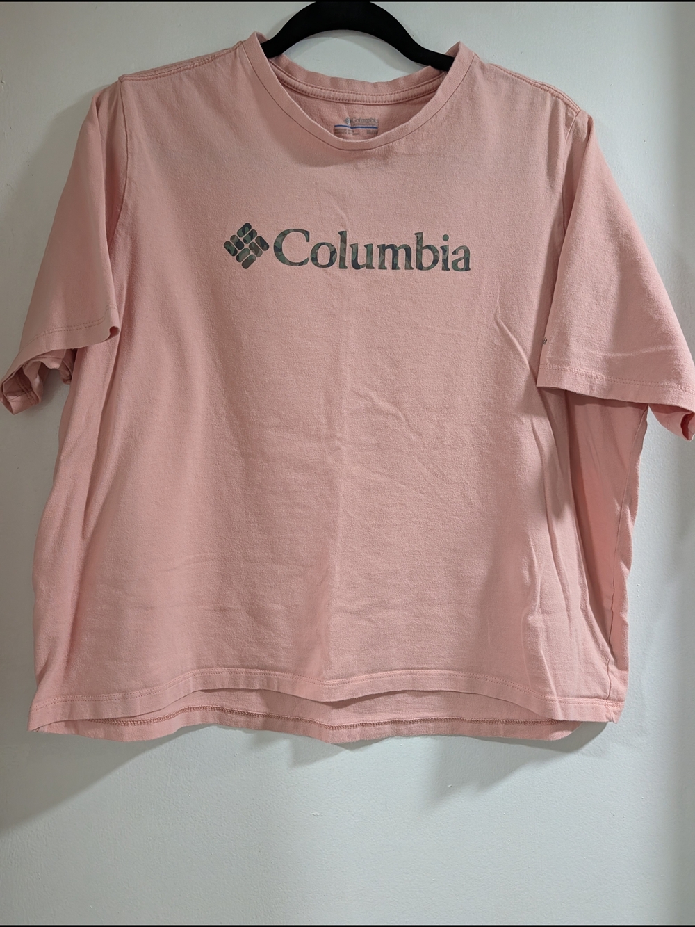 Columbia Pink Logo T‑Shirt